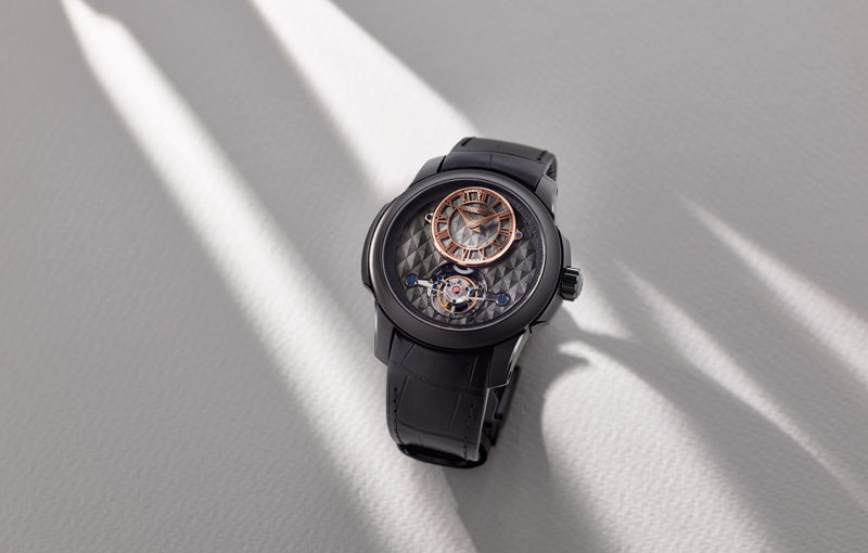 Ateliers deMonaco : Tourbillon Oculus 1927 Titanium Black