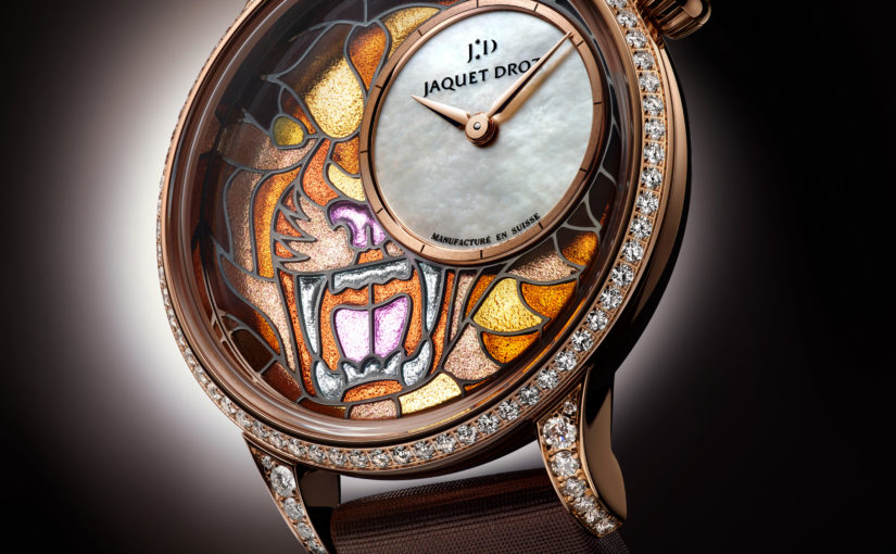 Jaquet Droz : PETITE HEURE MINUTE SMALTA CLARA